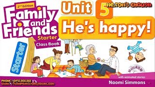 Family and Friends Starter - 2nd Edition - Unit 5 - He's happy!