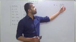 MEAN Continuous Series Direct and Short cut method (by SANAT SHRIVASTAVA)