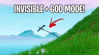 Get INVISIBLE + GOD MODE in Fortnite Season 9 (Invisible God Mode Glitch)