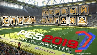 ПЕРВЫЙ ВЗГЛЯД⭐Стрим⭐Pro evolution soccer 2019 на PC⭐DeNKTO⭐4К
