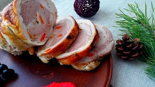 Мясной Рулет. Рулет из Свиной Брюшины в Духовке.