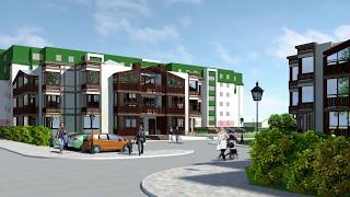 Жилой комплекс "Red Village" в Красном Селе ( август 2018)