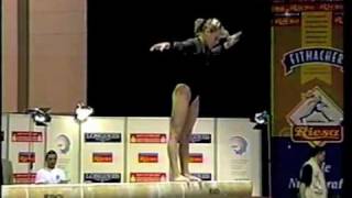 Ludmilla Ezhova - 2001 European Team Championships Prelims Balance Beam