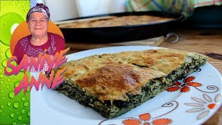 Ispanaklı Börek Nasıl Yapılır| El açması Börek Tarifi