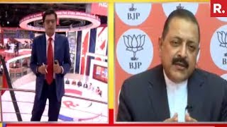 Arnab Goswami Speaks To Jitendra Singh | Exclusive