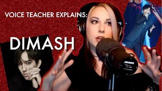 Voice Teacher Explains: Dimash!!