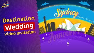 Best Indian Destination Animated Wedding Invite by Lets Announce_Music_2