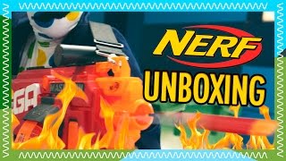 NERF N-Strike Mega Mastodon blaster  | Twister Ninja unboxer!