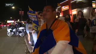 Live in Inglewood after LA Rams triumph in Superbowl Final