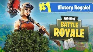 Fortnite Battle Royale - NEW BUSH UPDATE!! (Fortnite Battle Royale Multiplayer Gameplay)