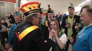 Freek . op Carnaval feest in Sint Amandsberg 2018