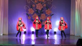 Кавказская лезгинка "Сердце горянки" Танцевальный коллектив Сияние