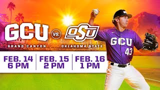 GCU Baseball vs Oklahoma State February 14, 2020