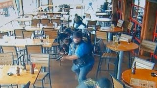 Dramatic video of deadly Texas biker gang shootout leaked