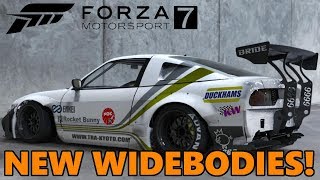 Forza Motorsport 7 NEW WIDEBODY KITS CONFIRMED + NEW JDM CARS!