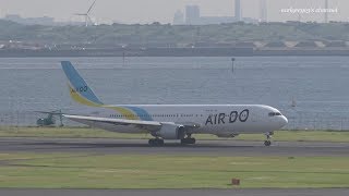 Air Do (ADO) Boeing 767-300ER JA98AD 羽田空港 離陸 2019.6.14