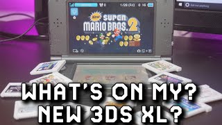 What's On My New 3DS XL 2016 Edition