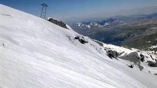 Mt.Titlis Ice Flyer Upwards Experience