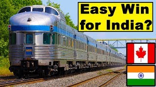 Indian Railways vs Canada Railways Comparison (2018)