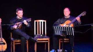 Н. Рота -  Тарантелла из к/ ф   "Крестный отец" - инструментальный   дуэт  "ЧЮДО"