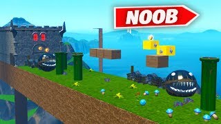 Certified *Super Mario* NOOB Parkour Map! (Fortnite Creative)