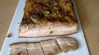 Подчеревок запеченный в духовке.  Podcherevok baked