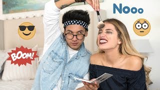 ¡Mi primo me maquilla! Ft. Andynsane ? | Natalia Merino