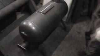 Печка на дровах из газового баллона за два часа своими руками