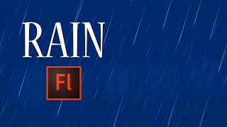 Flash Animation Tutorial - Animate Rain in Flash