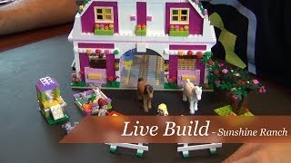 Live Build - Lego Friends Sunshine Ranch Set#41039
