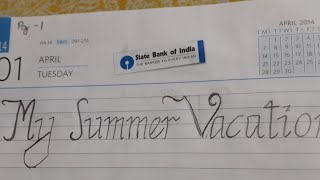 Essay on how i spent my summer vacation//essay on summer holidays// a paragraph on summer vacation