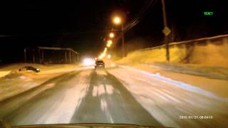 Мончегорск. Мурманская область. Обзорная поездка по городу. Часть 1.