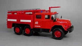 ЗиЛ-131 Пожарный "АЦ-40(131)-137" | Элекон (АРЕК) | Обзор масштабной модели 1:43