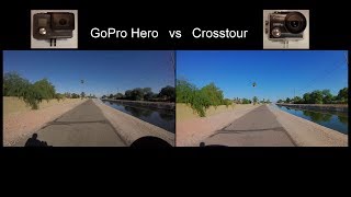 GoPro Hero vs Crosstour action camera