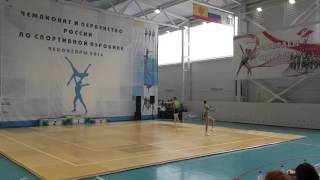 Чемпионат и Первенство России по спортивной аэробике 2016