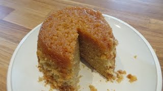 Steamed Treacle Sponge