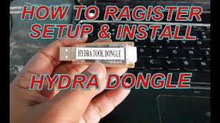 How To Register & Setup Install Hydra Dongle