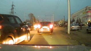 Авария на "пьяной" дороге. Сельская Богородская 57,г.Уфа