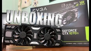 EVGA SC GTX 1070 Ti Unboxing