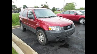 Used 2006 Ford Escape XLS at Pauli Ford Video Walk Around
