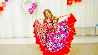 Красивый и заводной цыганский танец в детском саду!  Крутой танец  девочки! Танцы дети! Ай Нане Нане
