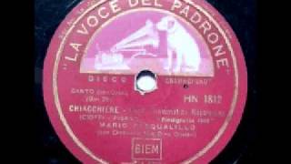 Pasqualillo Mario, Chiacchiere (Cioffi-Pisano)