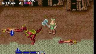 Golden Axe (DOS): Gameplay (Beginner Mode)