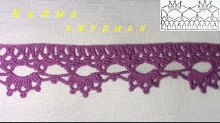 Кайма ажурная