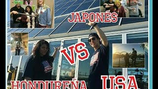 Hondureña VS Japones En una Divertida Comedia Y Bailey....