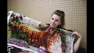 ЗАКОНЧИТЬ ОГРОМНУЮ КИТАЙСКУЮ ВЫШИВКУ ЗА 2,5 МЕСЯЦА/ДЕНЬ 11/АННА АНАНЧИК.