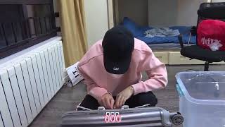 [ซับไทย] ช่ายสวีคุนลืมรหัสกระเป๋าเดินทาง เบื้องหลัง IDOLPRODUCER