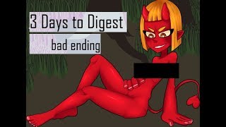Bad ending | 3 Days to Digest same-size vore game