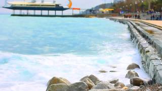 Музыка релакс Шум моря. Прекрасная музыка. Отдых в Ялте.