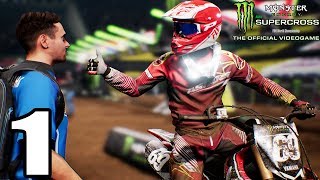 TOKE NASTY ON A DIRT BIKE | MONSTER ENERGY SUPERCROSS 2018  GAME EPISODE 1
